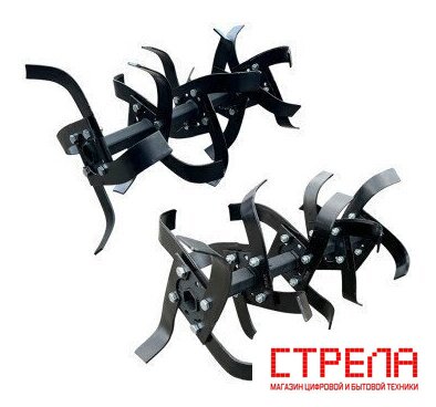 Мотокультиватор бензиновый Rossel K-313 (сцепка + фреза)