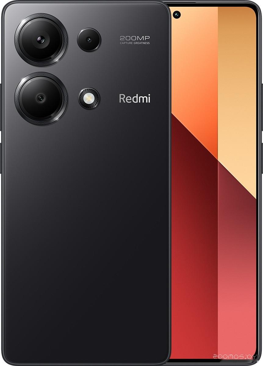 Купить Смартфон Xiaomi Redmi Note 13 Pro 12GB/512GB с NFC международная  версия (полуночный черный) в Минске, цена 1499.00