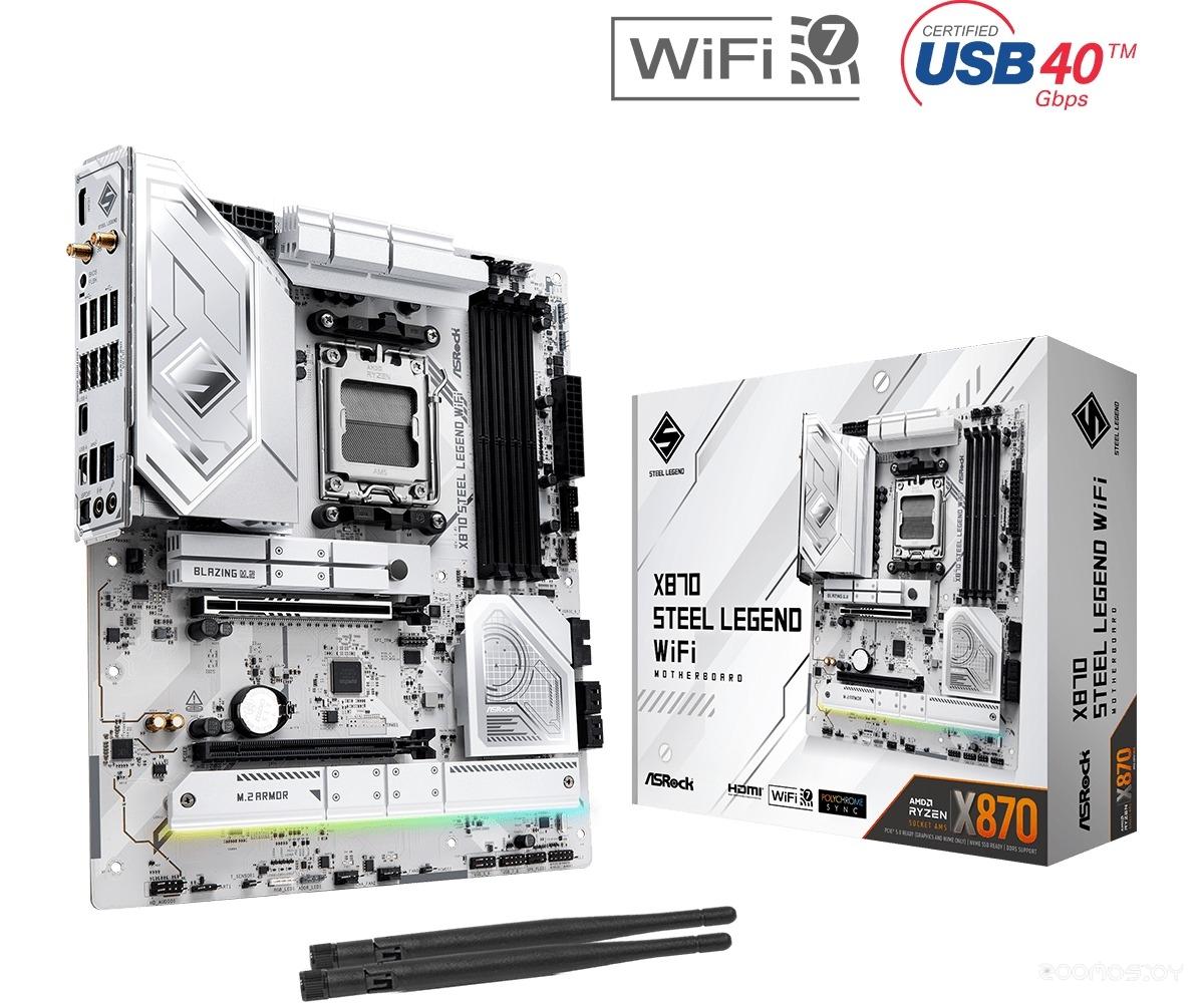 Материнская плата ASROCK X870 STEEL LEGEND WIFI