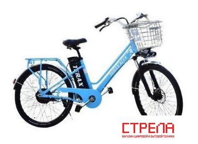 Электровелосипед Terax Alfa NS008 2026 (голубой)