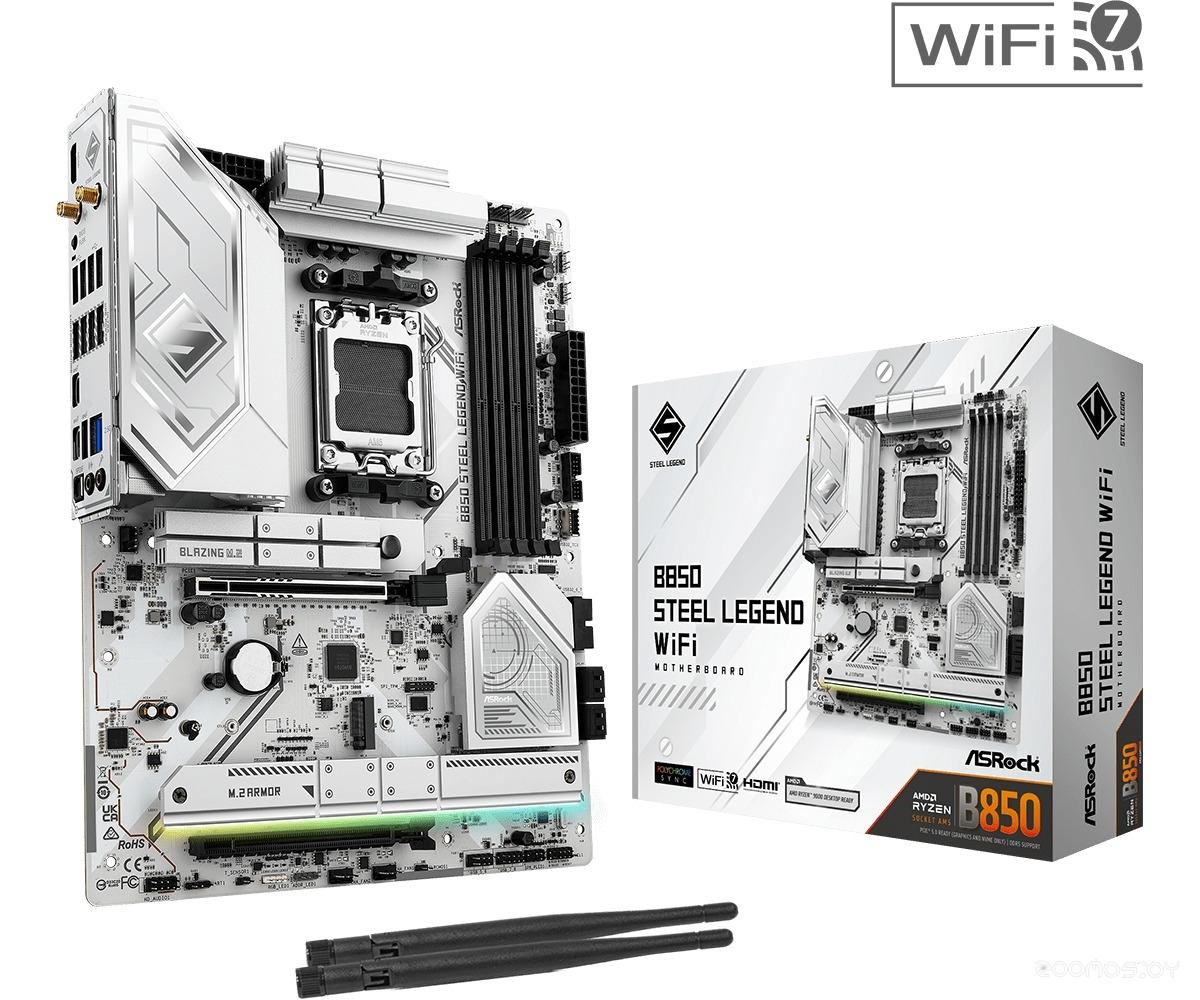 Материнская плата ASROCK B850 STEEL LEGEND WIFI