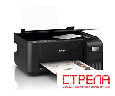 МФУ Epson EcoTank L3210 (ресурс стартовых контейнеров 4500/7500, контейнер 003)