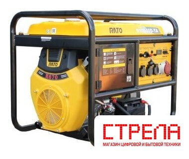 Бензиновый генератор Rato R10000D-TA
