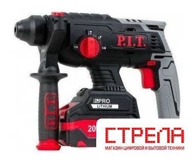 Перфоратор P.I.T. PBH20H-22B/1 (с 1-им АКБ, кейс)