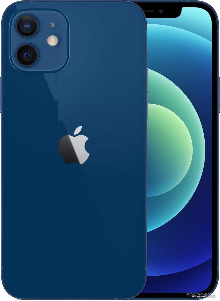 Купить Смартфон Apple iPhone 12 128GB (синий) в Минске, цена 2399.00