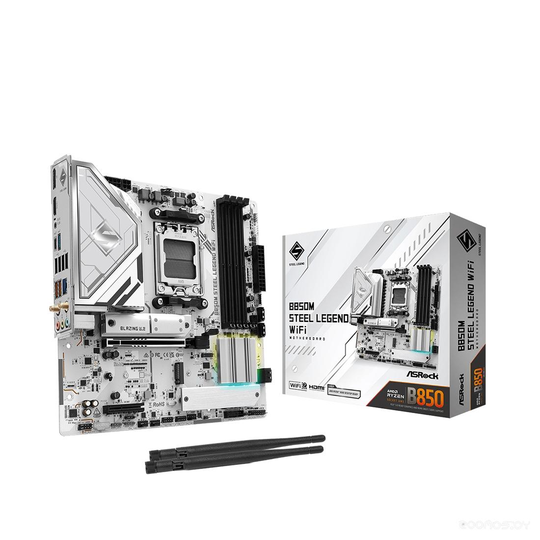 Материнская плата ASROCK B850M STEEL LEGEND WIFI