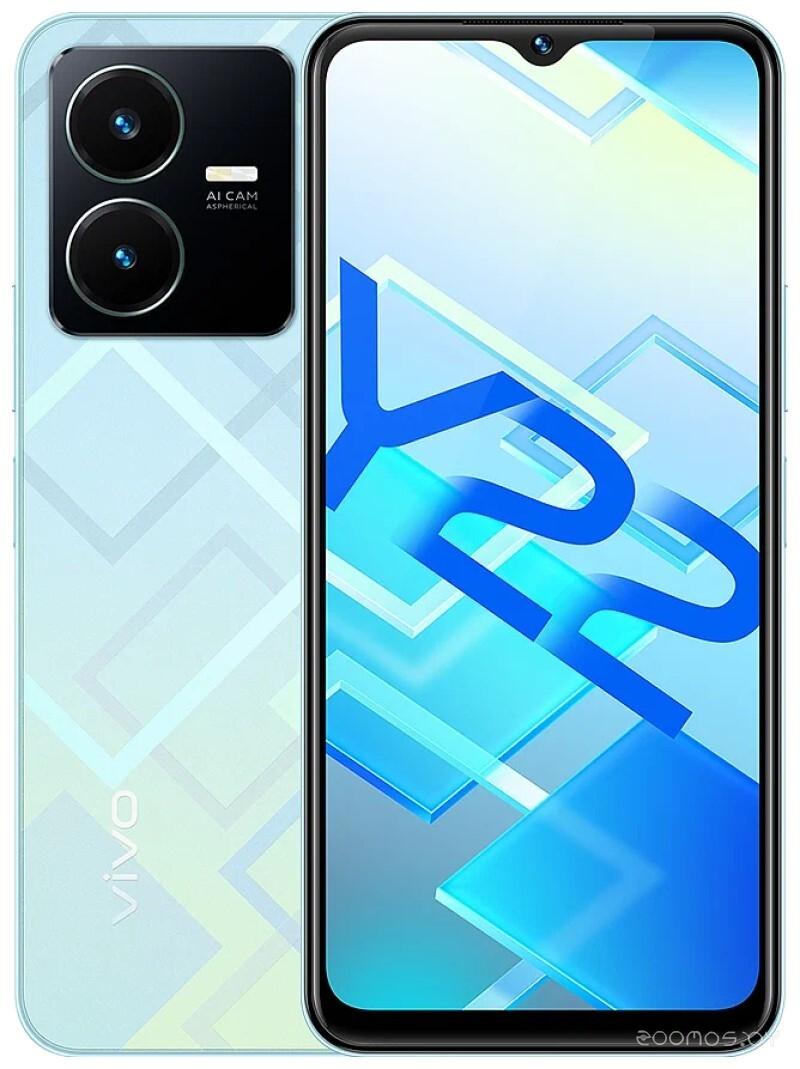 Купить Смартфон Vivo Y22 4GB/64GB (зеленая метавселенная) в Минске, цена  677.43