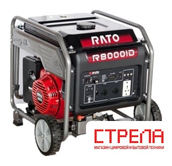 Бензиновый генератор Rato R8000iD