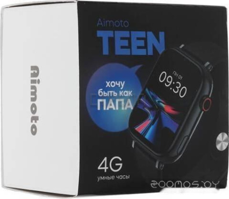 Детские умные часы Aimoto Teen (черный)