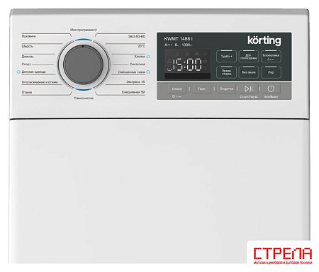 Стиральная машина с вертикальной загрузкой Korting KWMT 1488 I