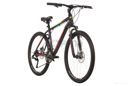 Велосипед Foxx Aztec D 26 (14, черный, 2023) (26SHD.AZTECD.14BK3)