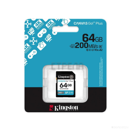 Карта памяти Kingston SDG4/64GB