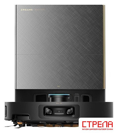 Робот-пылесос Dreame Robot Vacuum X60 Ultra Complete Black RLX87DE (евровилка, черный)