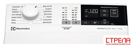 Стиральная машина с вертикальной загрузкой Electrolux EW7T4272E