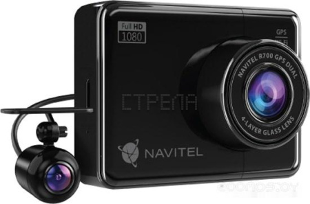 Автомобильный видеорегистратор Navitel R700 GPS DUAL