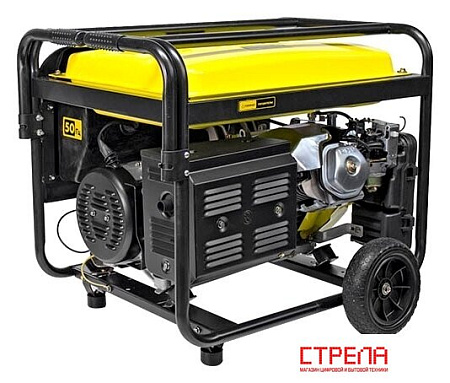 Бензиновый генератор Champion GG6501E+ATS