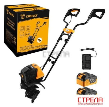 Мотокультиватор аккумуляторный Deko DKET40V 065-1232