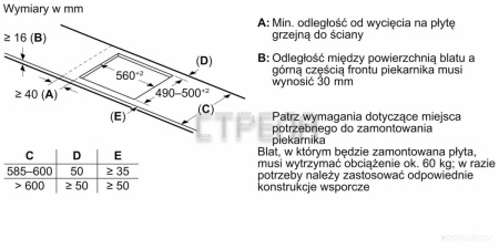 Варочная панель Bosch Serie 6 PIF63KHC1E