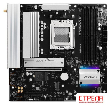 Материнская плата ASRock A620AM Pro RS WiFi
