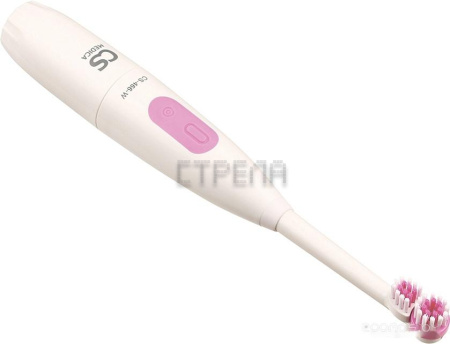 Электрическая зубная щетка CS Medica CS-466-W (белый/розовый)