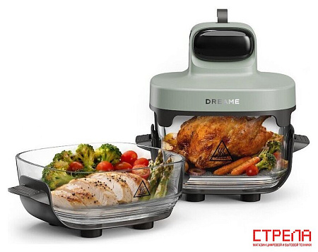 Аэрогриль (аэрофритюрница) Dreame Air Fryer PT60 (зеленый)