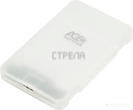 Бокс для жесткого диска Agestar 3UBCP3 (белый)