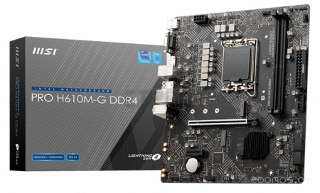 Материнская плата MSI PRO H610M-G DDR4