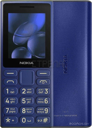 Телефон Nokia 108 (2024) Dual SIM TA-1627 (синий)