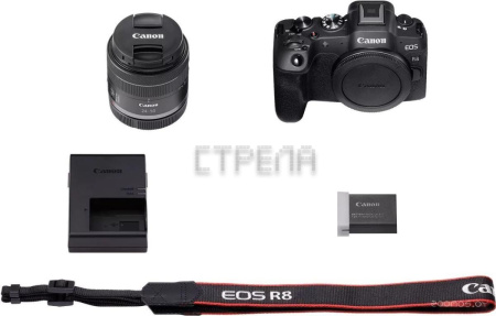 Беззеркальный фотоаппарат Canon EOS R8 Kit RF 24-50mm F4.5-6.3 IS STM