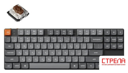 Клавиатура Keychron K1 Max RGB K1M-H3-RU (Gateron Low Profile Brown 2.0)