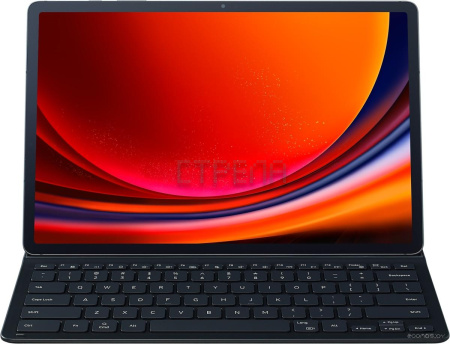 Чехол для планшета Samsung Book Cover Keyboard Slim Tab S9+ (черный)