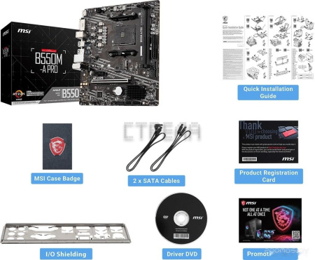 Материнская плата MSI B550M-A Pro