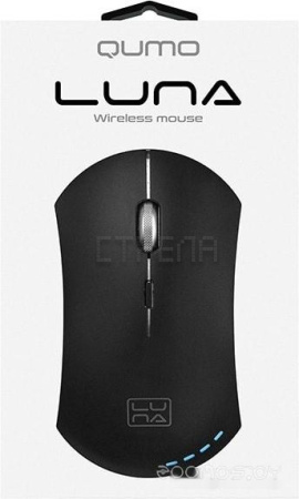 Мышь Qumo Luna (черный)