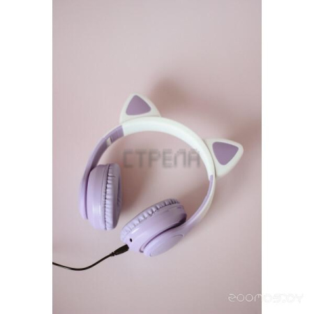 Наушники Miru Cat EP-W10 (сиреневый)