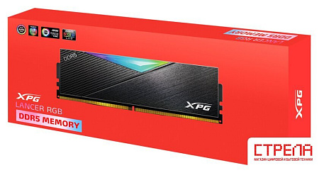 Оперативная память ADATA XPG Lancer RGB 2x32ГБ DDR5 6000МГц AX5U6000C3032G-DCLARBK