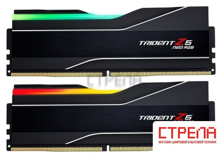 Оперативная память G.Skill Trident Z5 Neo RGB 4x64ГБ DDR5 6000 МГц F5-6000J3644D64GX4-TZ5NR