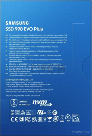 SSD Samsung 990 Evo Plus 4TB MZ-V9S4T0BW