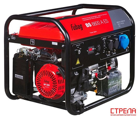 Бензиновый генератор Fubag BS 6600 A ES 646281