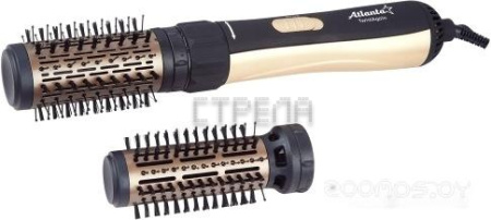 Фен-щетка Atlanta ATH-6841 (черный/золотистый)