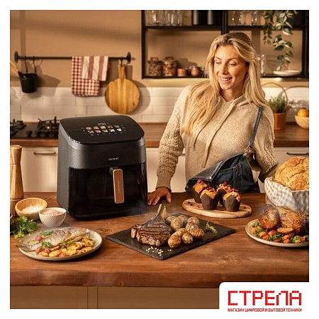 Аэрогриль (аэрофритюрница) Cecotec Cecofry&Grill Smokin' 8500