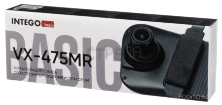 Видеорегистратор для авто Intego Basic VX-475MR с картой памяти 32GB