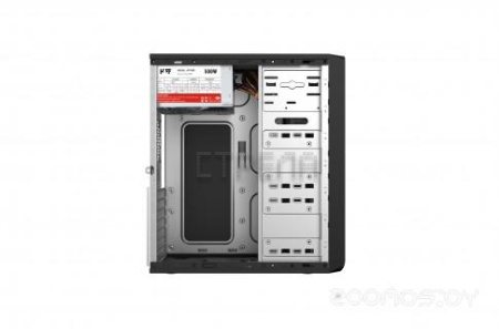 Корпус Haff 2801 500W (Black-Silver)