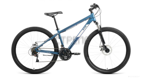 Велосипед ALTAIR AL 27.5 D р.17 2022 (темно-синий/серебристый)