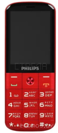 Philips Xenium E227 красный