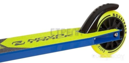 Трюковый самокат Novatrack Wolf 70 110P.WOLF.BBL22 (лимонный)