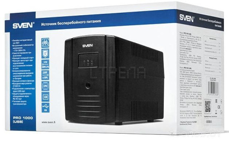Источник бесперебойного питания Sven Pro 1000 USB