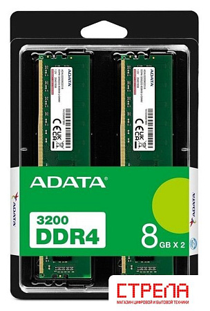 Оперативная память ADATA Premier 2x8ГБ DDR4 3200 МГц AD4U32008G22-DTGN
