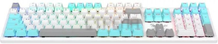 Клавиатура A4Tech Bloody S510N (белый, Bloody BLMS Red)