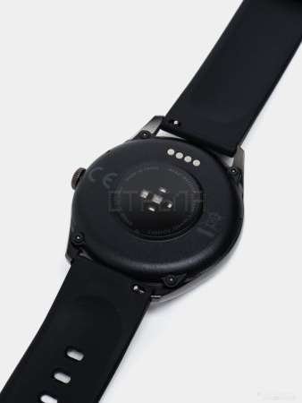 Умные часы QCY Watch GT (серый/черный)