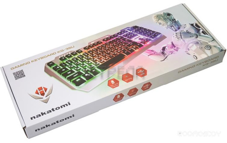 Клавиатура Nakatomi KG-35U (Silver)